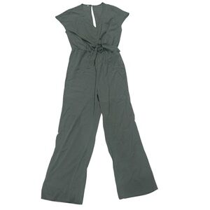 Grey Blue Pant Jumpsuit